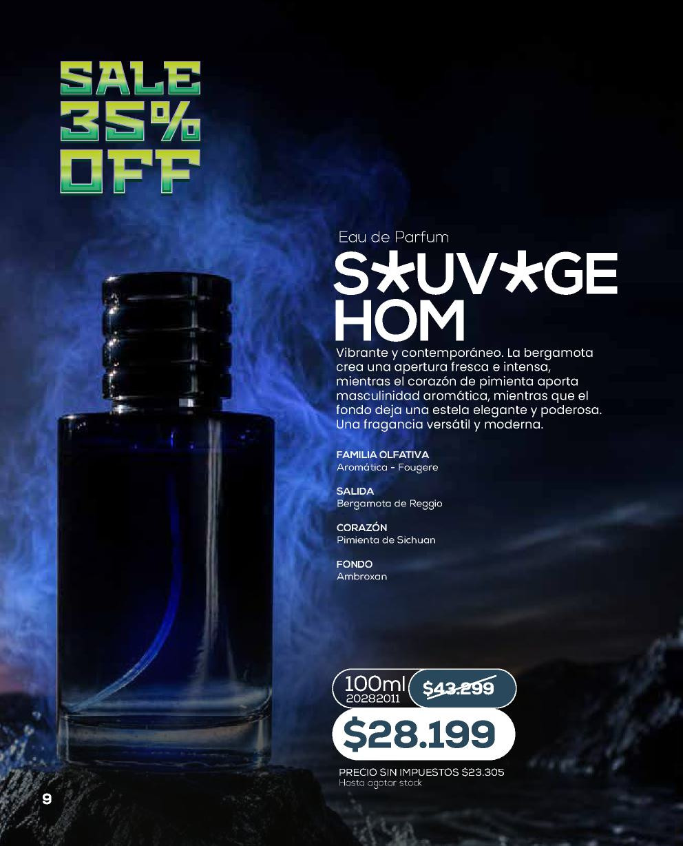 Unlock S*uv*ge, envase de 100 ml, de la línea Perfumería de Bagués