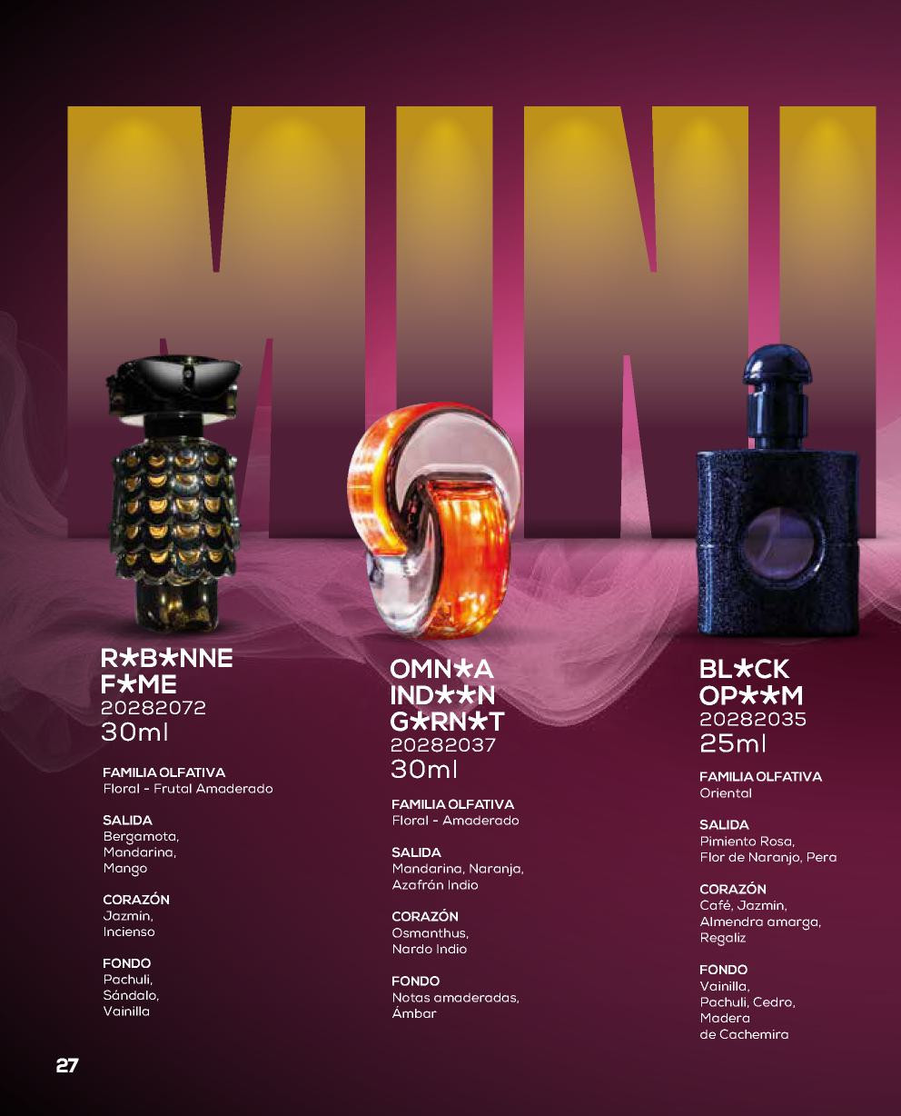 Unlock R*b*nne F*me, envase de 30 ml, de la línea Perfumería de Bagués